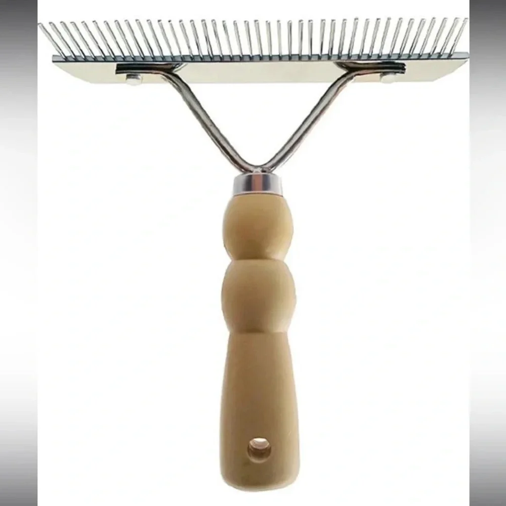 🆕 Deshedding Tool Metal Comb